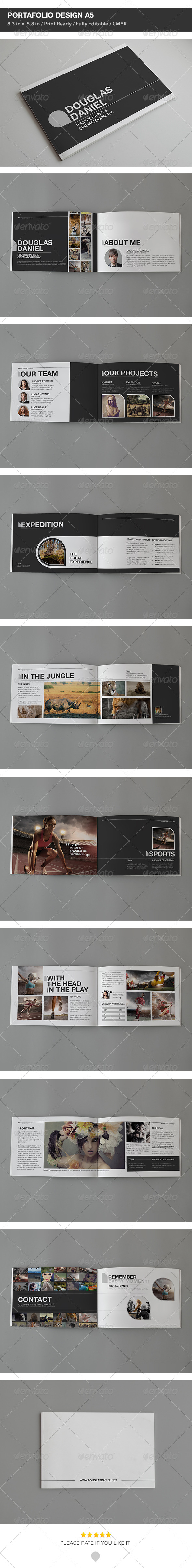 DD Portfolio Design A5 - Portfolio Brochures