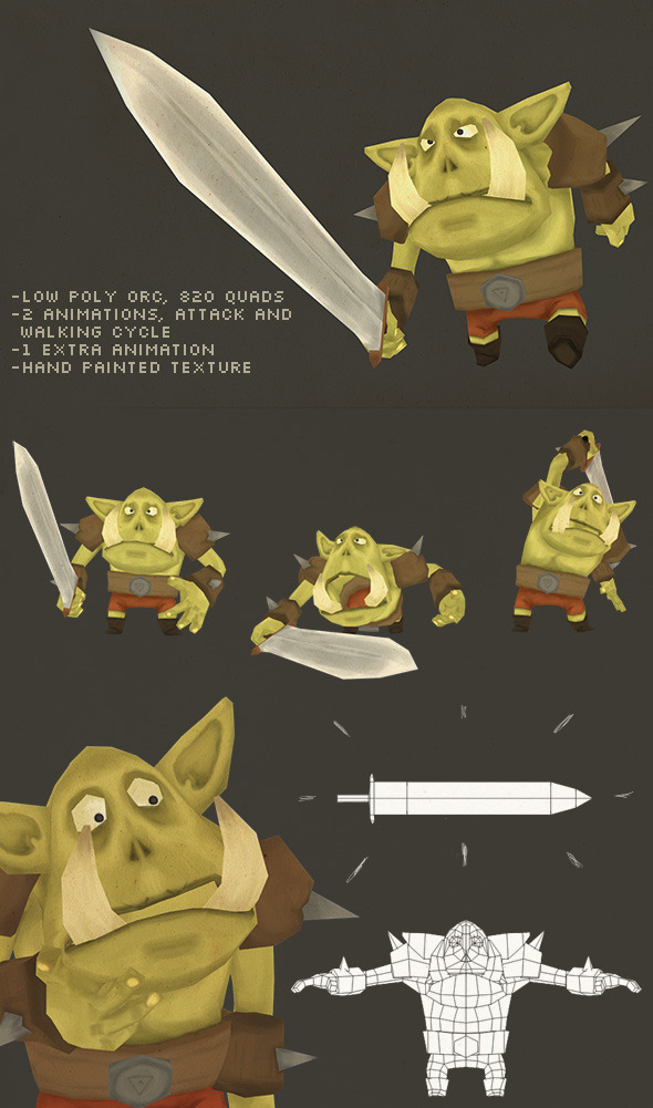 Orc - 3DOcean Item for Sale