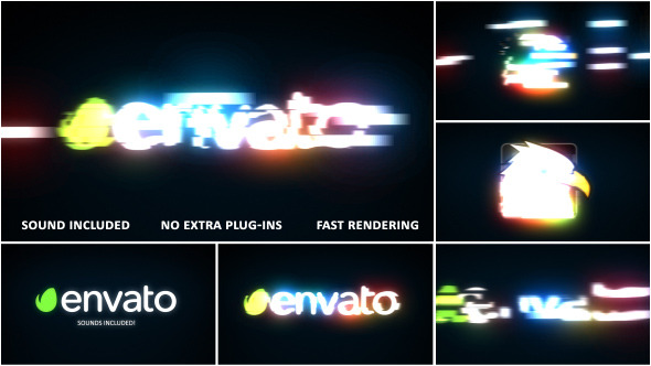 Fast Light Logo Reveal