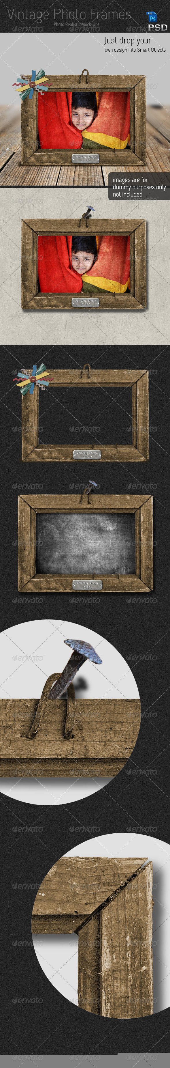 Vintage Photo Frames - Artistic Photo Templates