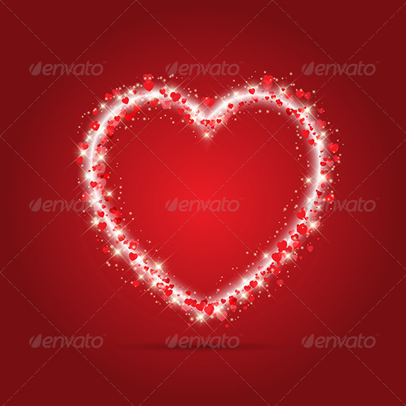 Sparkle Heart Design - Valentines Seasons/Holidays