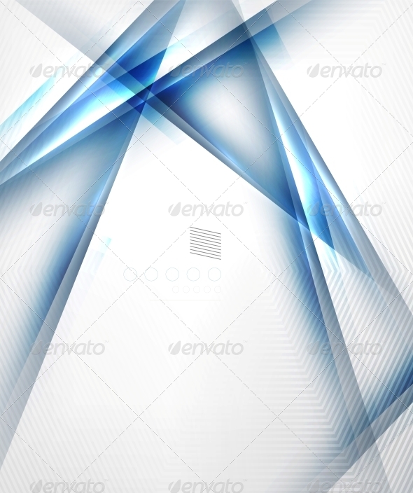 Blue Light Shadow Straight Lnes Design - Web Technology
