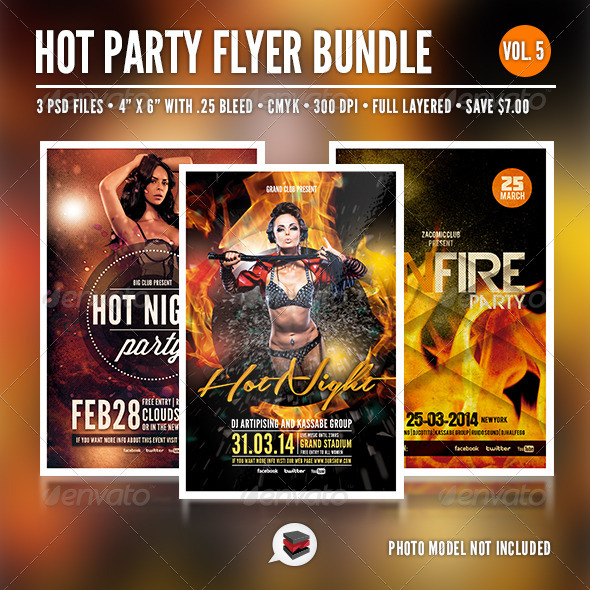 Hot Party Bundle Vol. 5 - Clubs & Parties Events
