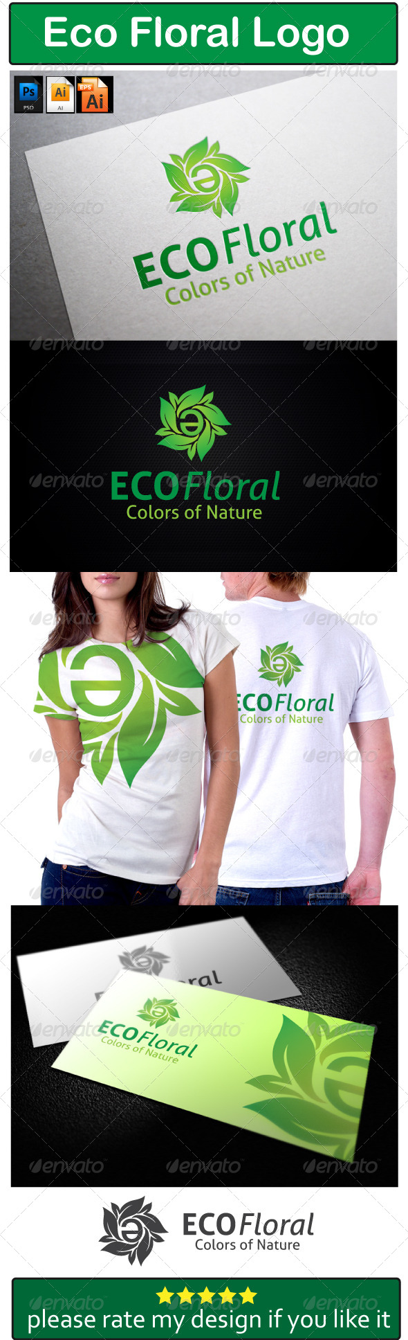 ECO Floral - Nature Logo Templates