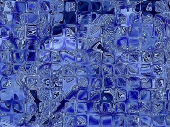Abstract Glass Tiles - Tech / Futuristic Backgrounds