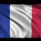 Isolated Waving France Flag - VideoHive Item for Sale