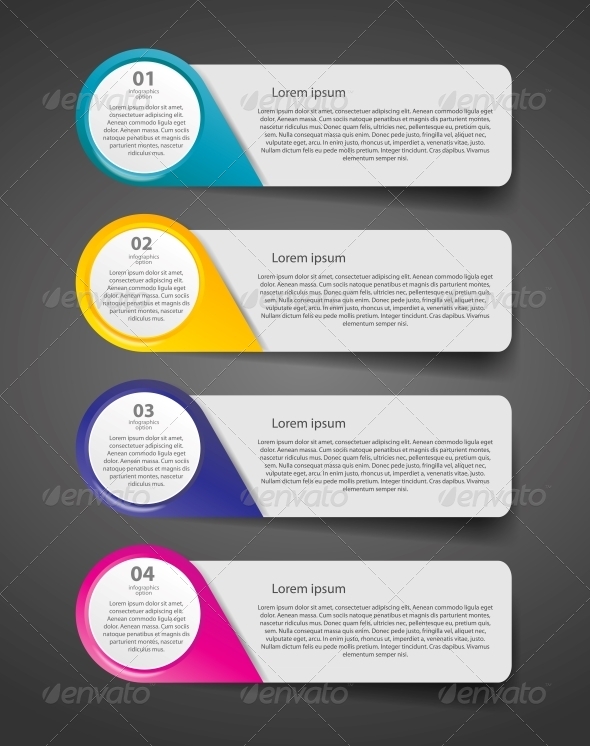 Infographic Business Template Vector Illustration - Web Technology