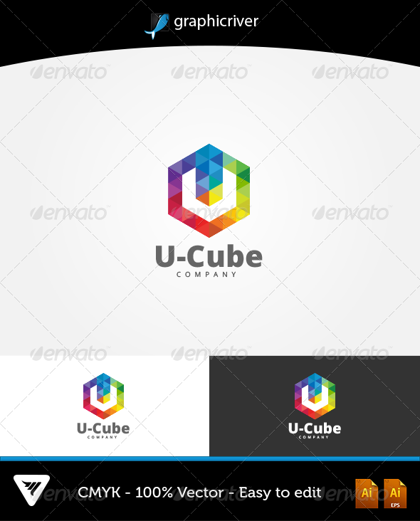 U-Cube Logo - Logo Templates