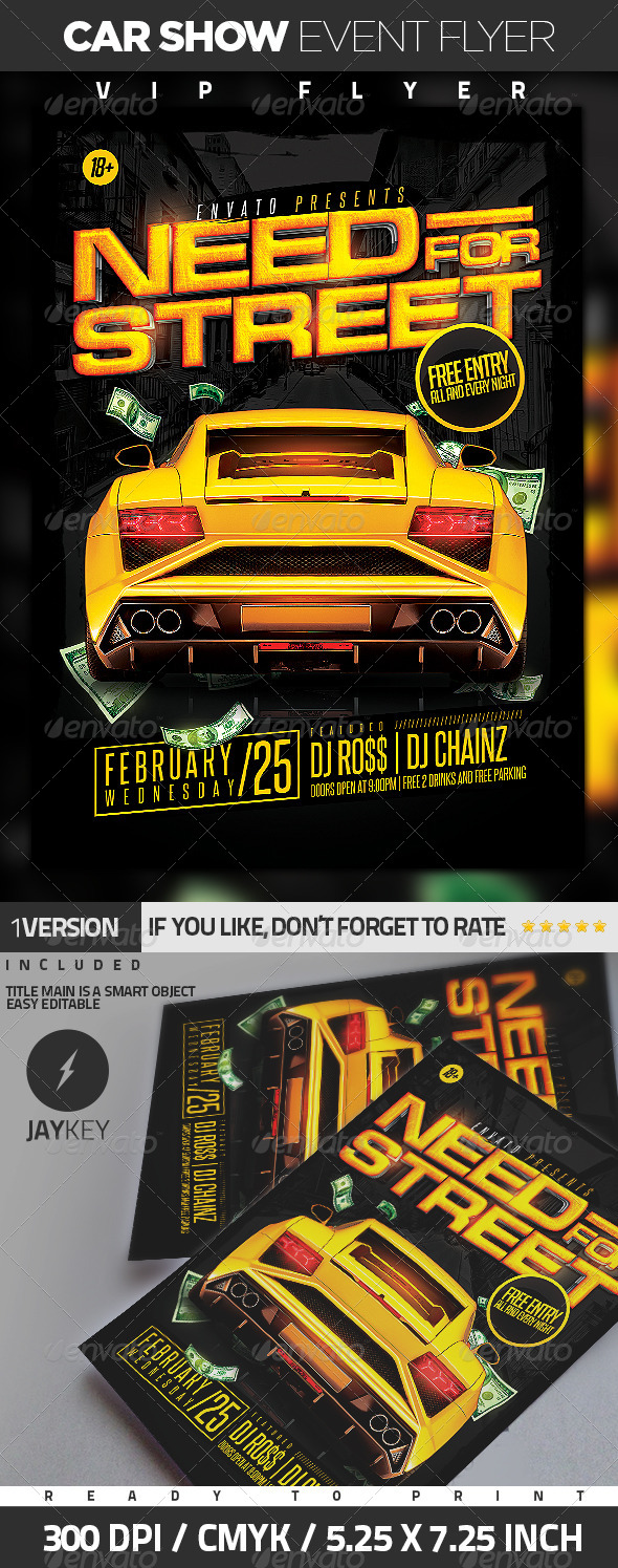 Car Show Event Flyer - Events Flyers