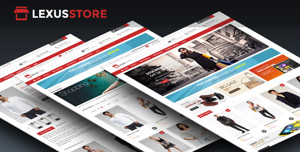Lexus Store Responsive Opencart Theme