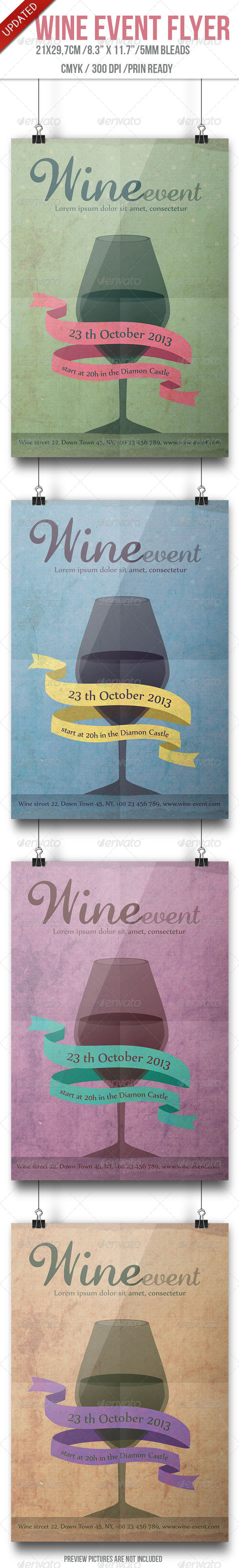 Wine Event Flyer - Events Flyers