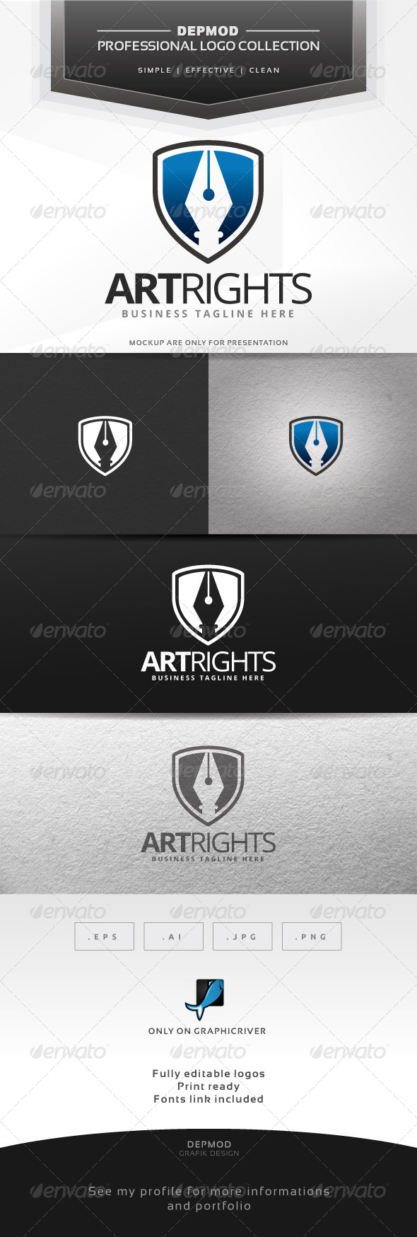 Art Rights Logo - Symbols Logo Templates