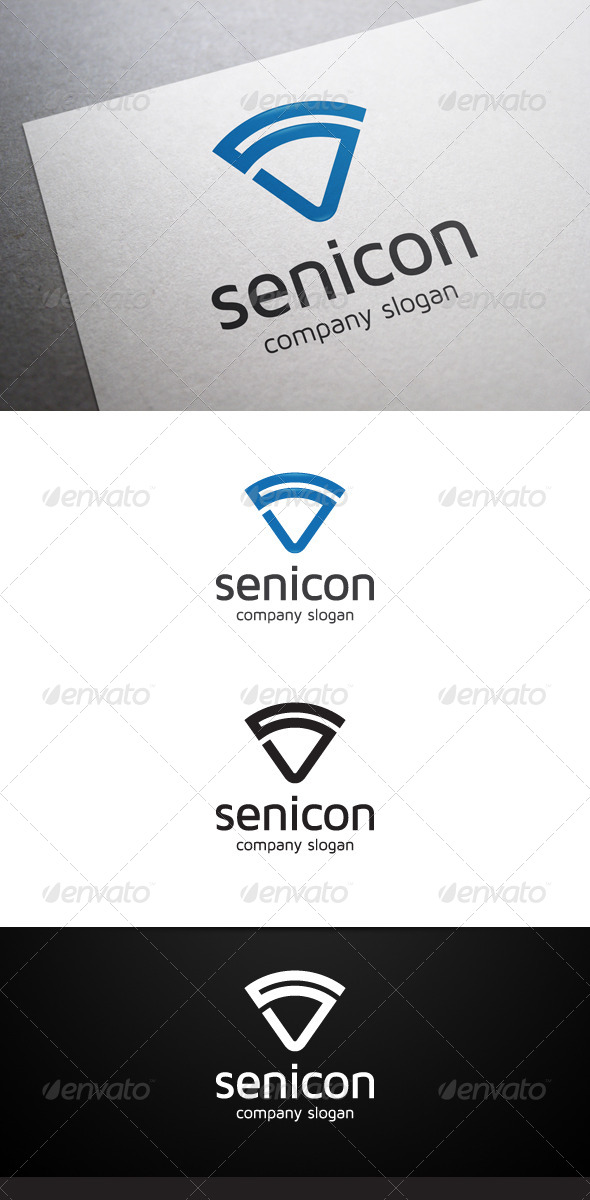 Senicon S Letter Logo - Letters Logo Templates