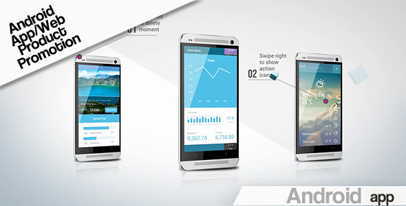 AndroidAppWebProductPromotion - VideoHive 6601939