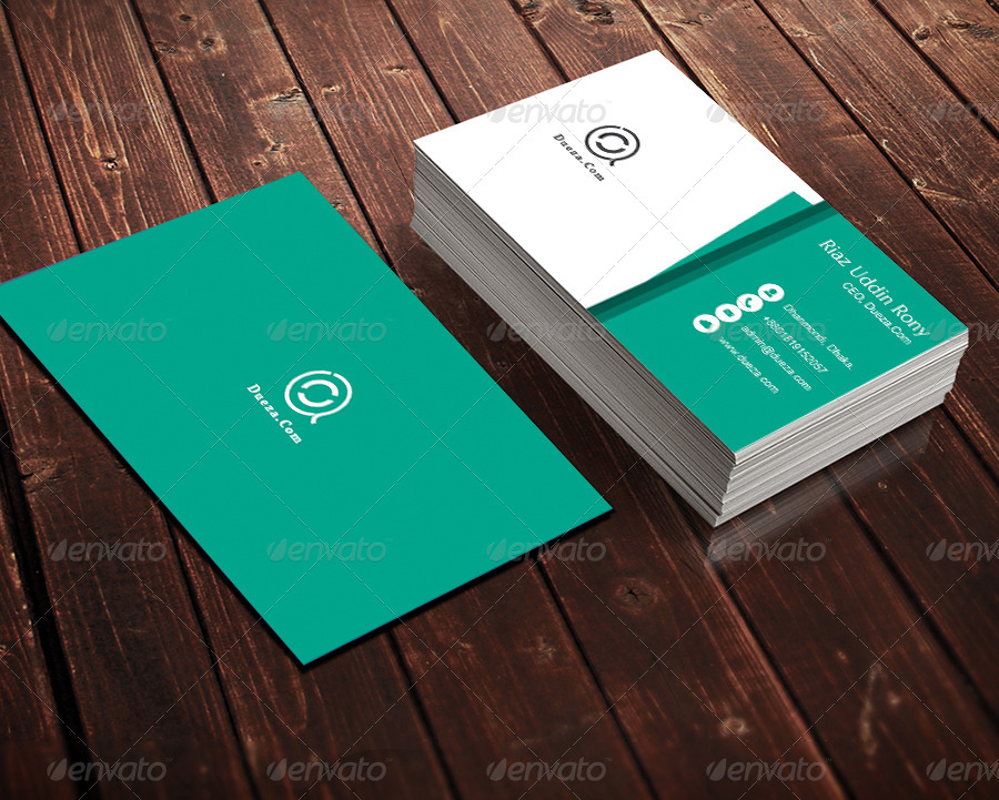 Light Green Business Card by graphicsdesignstudio | GraphicRiver