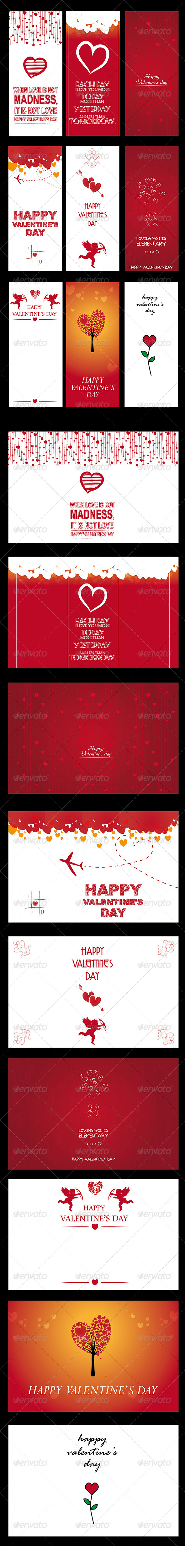 Valentine's Background and Banner - Valentines Seasons/Holidays