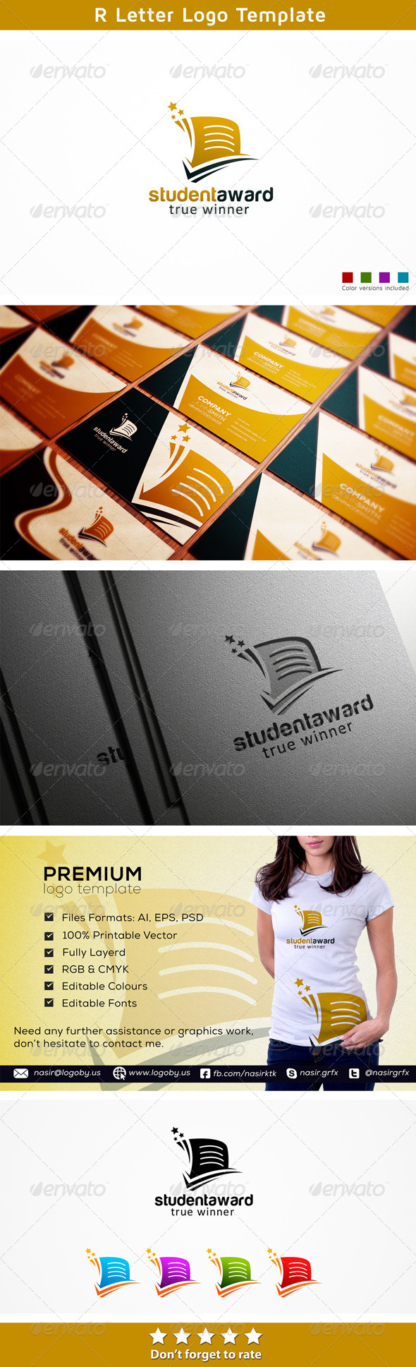 Task Winner - Abstract Logo Templates