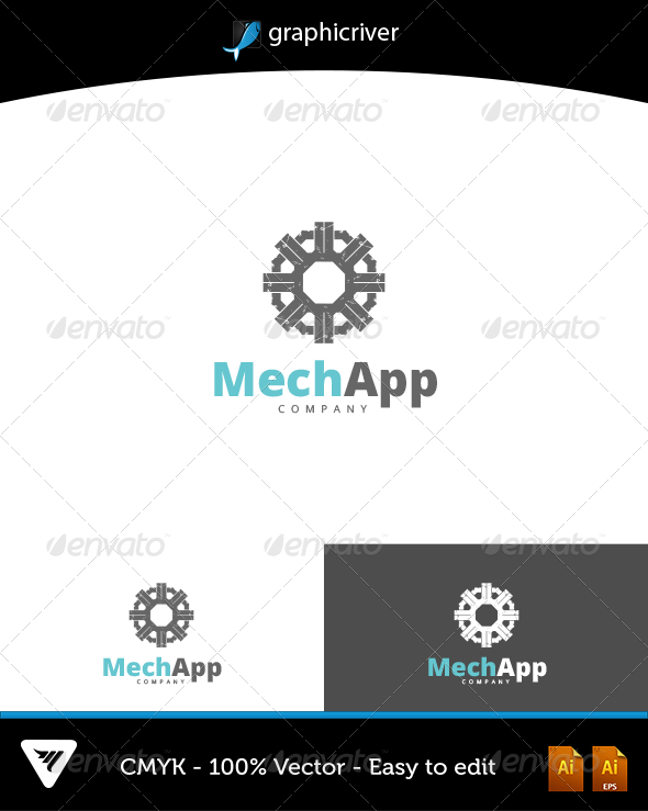 MechApp Logo - Logo Templates