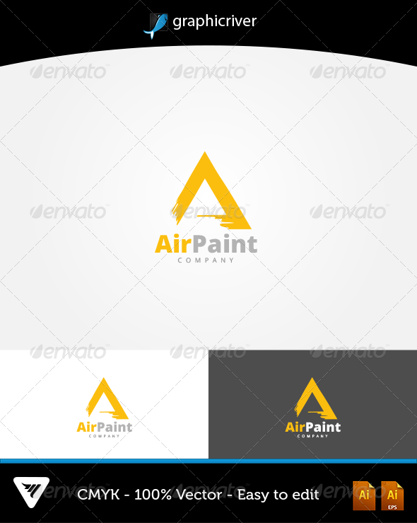 AirPaint Logo - Logo Templates
