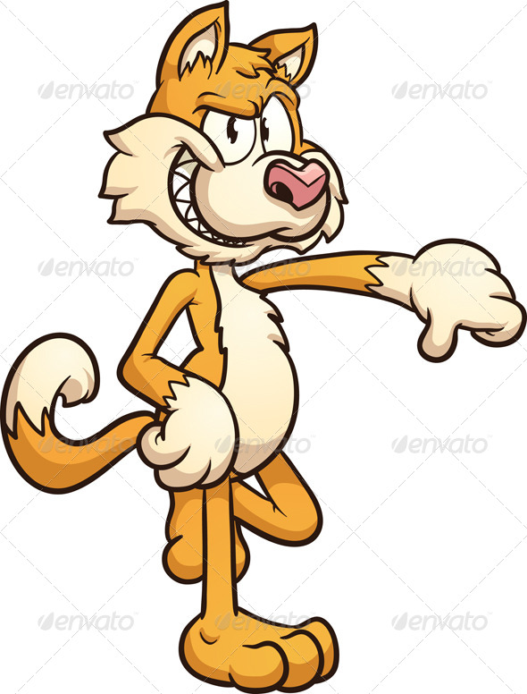 Cartoon Cat - Animals Characters