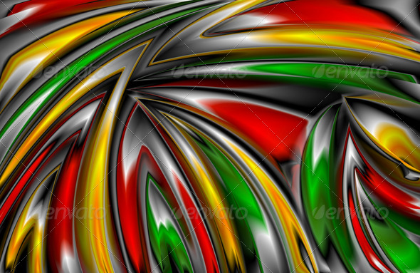 Abstract Colorful Vector Background - Patterns Decorative