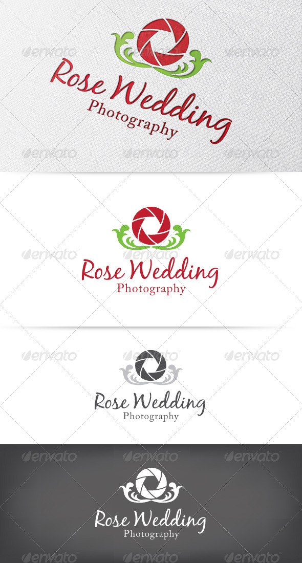 Rose Photography Logo - Objects Logo Templates