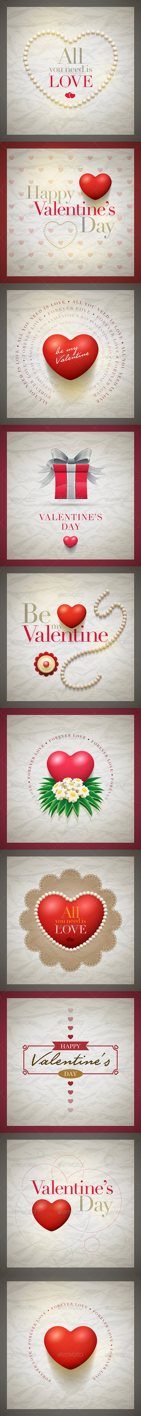 Valentine Card Collection - Valentines Seasons/Holidays