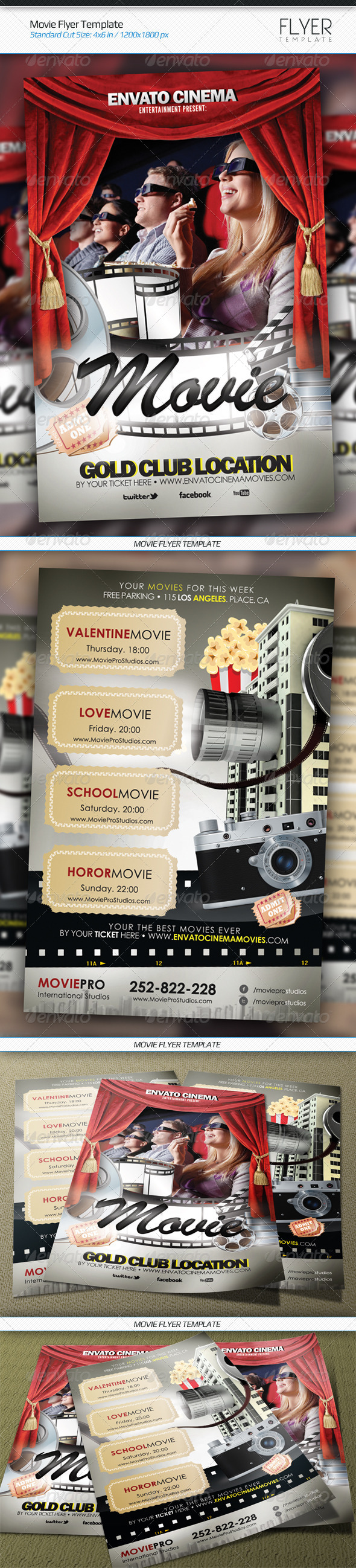 Movie Flyer Template - Events Flyers