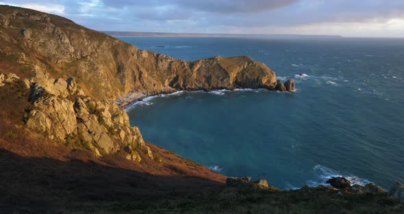 The Nez de Jobourg, Cotentin peninsula, France alt
