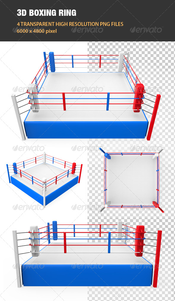 Download 3D Boxing Ring by Nerthuz | GraphicRiver