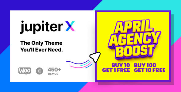 JupiterX – Multipurpose WordPress & WooCommerce Theme Nulled