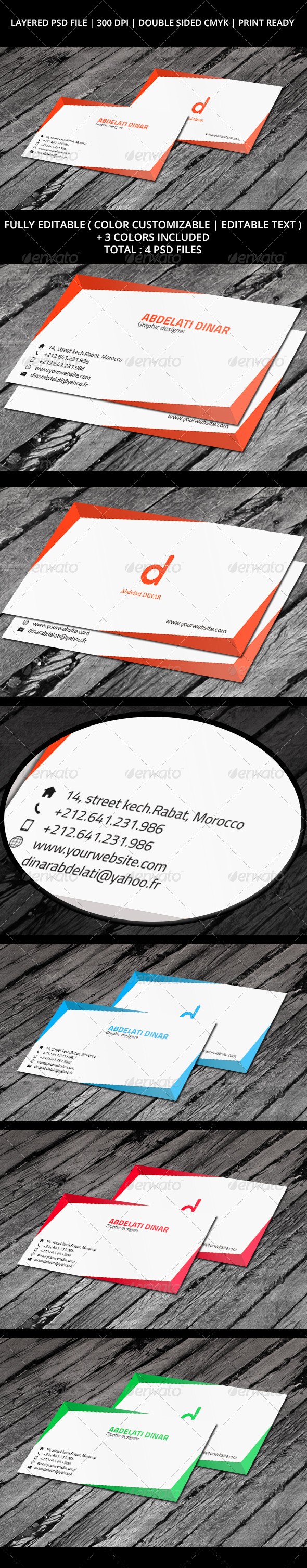 Business Card 05 - Business Cards Print Templates