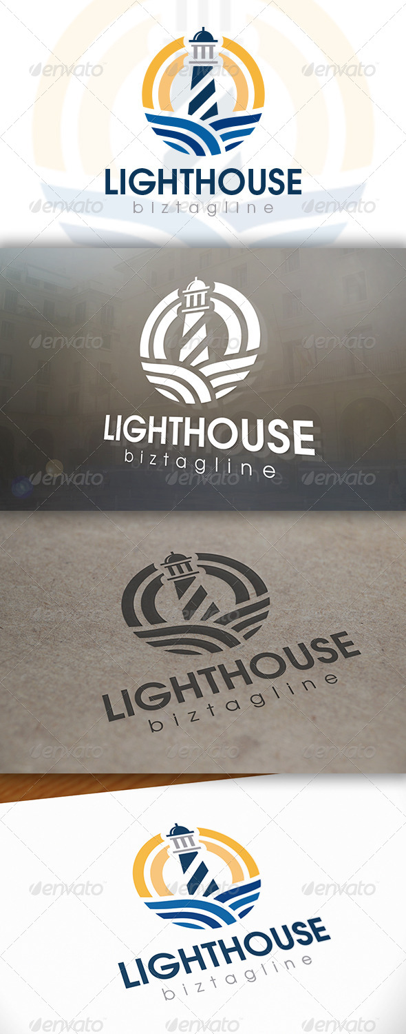 Lighthouse Logo Template - Buildings Logo Templates