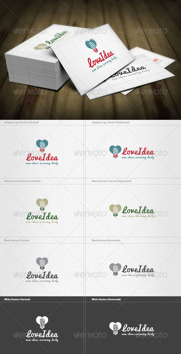 Love Idea Logo - Symbols Logo Templates