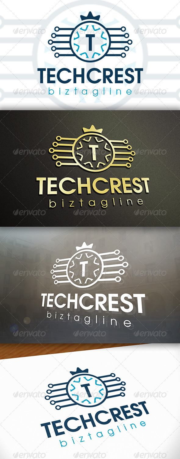 Tech Crest Logo - Crests Logo Templates