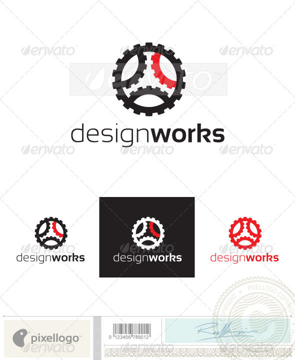 Mechanical & Industy Logo-2396 - Objects Logo Templates