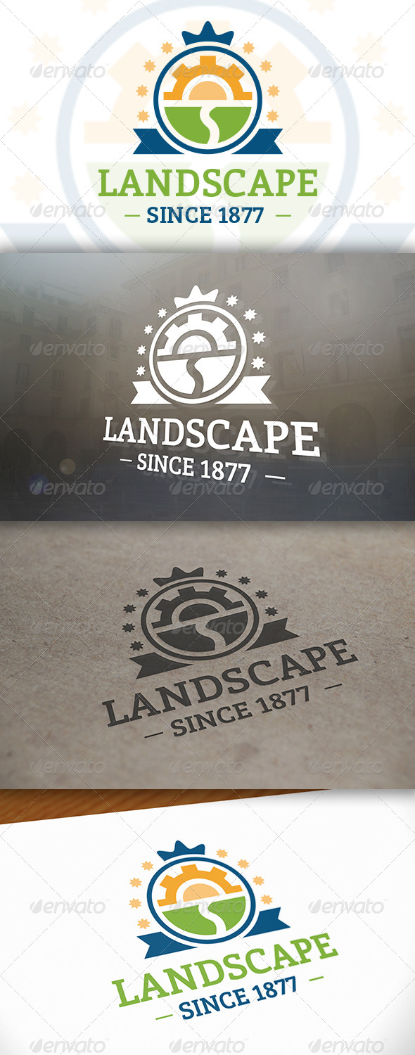 Landscape Logo - Nature Logo Templates