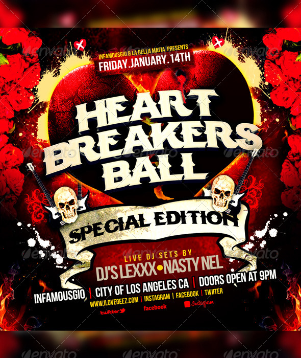 Valentines Day 7 - Clubs & Parties Events