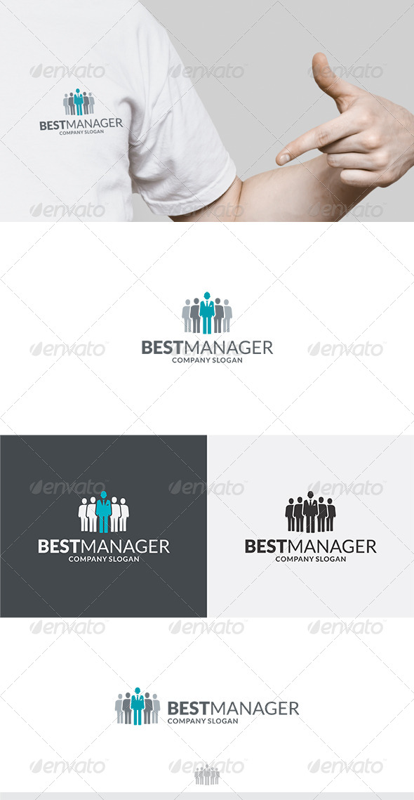 Best Manager Logo - Humans Logo Templates