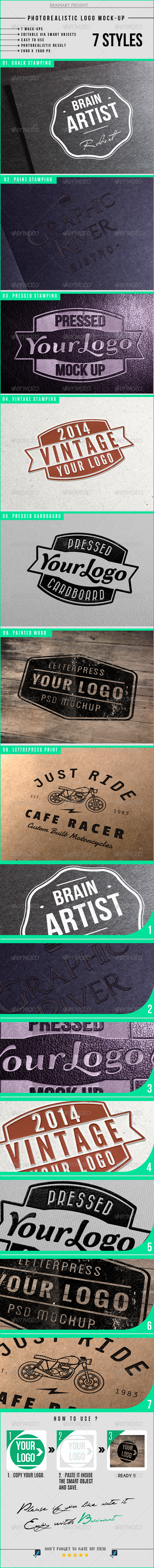 Logo Mock Up Version 1 - Logo Product Mock-Ups