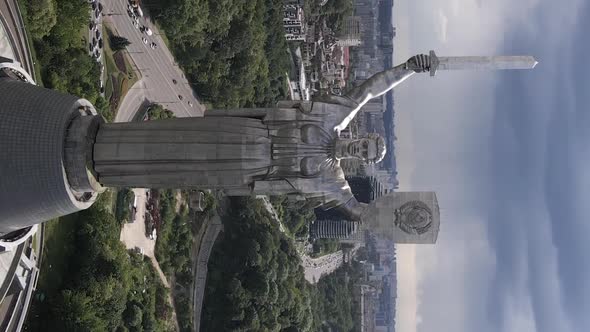 Motherland Monument in Kyiv Ukraine alt