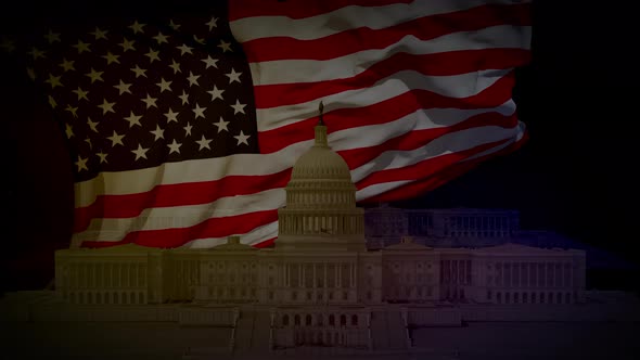 Background for 4th Independence Day of July, Veteran’s Day, Memorial Day or President’s Day. Looped. alt