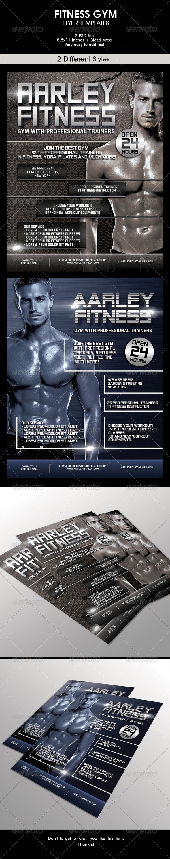 Fitness Gym Flyer - Sports Events