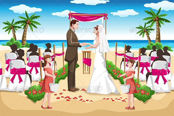 Beach Wedding - Weddings Seasons/Holidays