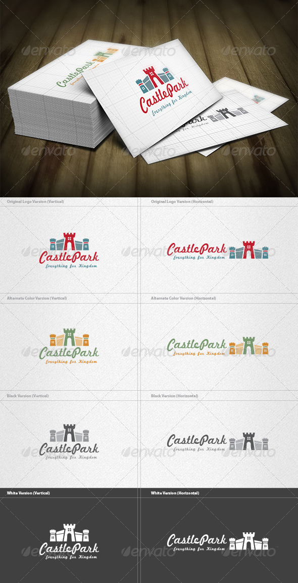 Castlepark Logo - Buildings Logo Templates