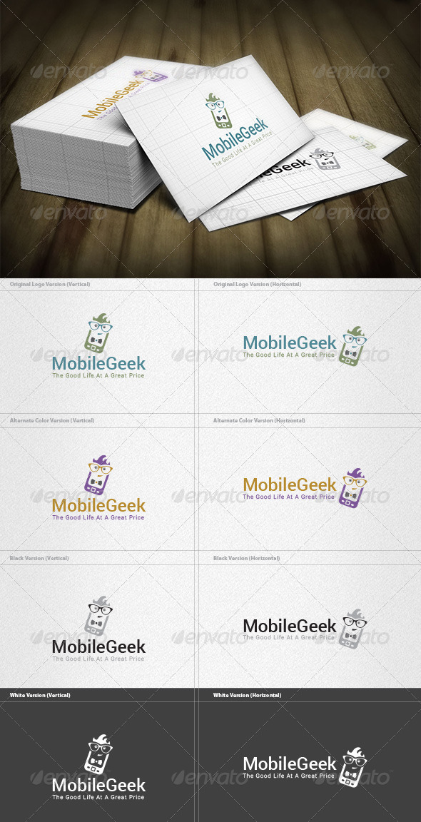 Mobile Geek Logo - Objects Logo Templates