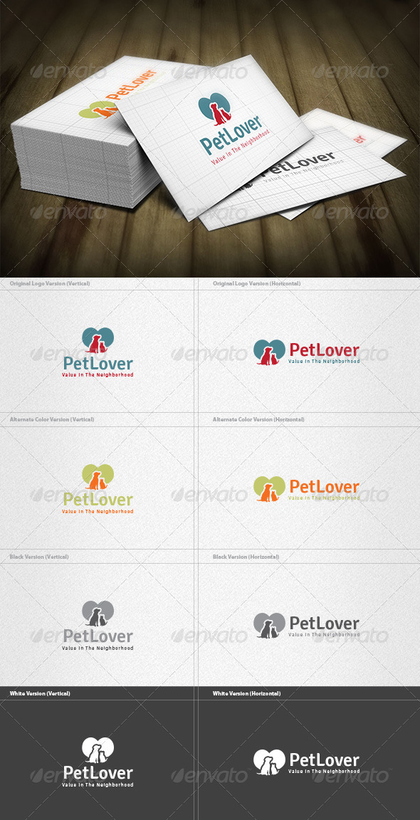 Pet Lover Logo - Animals Logo Templates