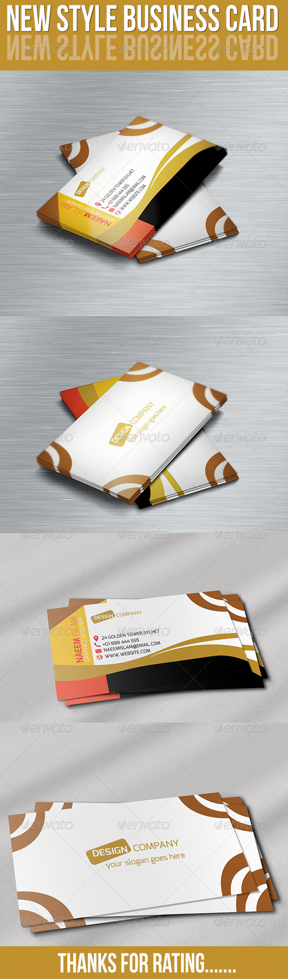 New Style Business Card - Business Cards Print Templates