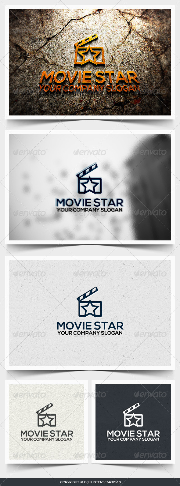 Movie Star Logo Template - Objects Logo Templates