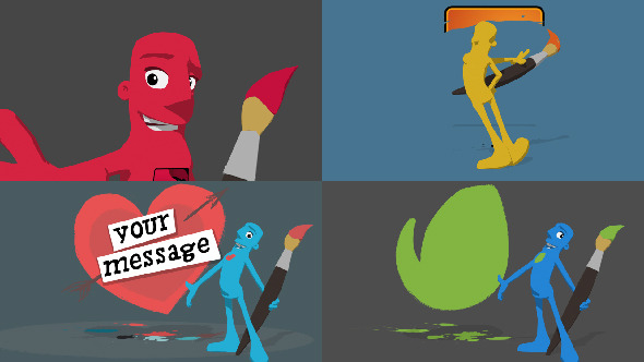 Character Paint On - VideoHive 6617896